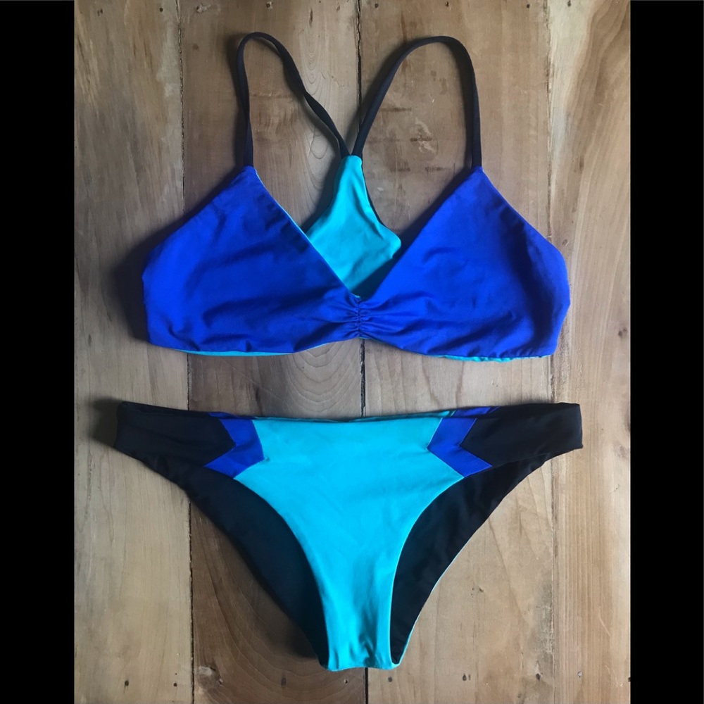 L*Space | Color Block Reversible Swimsuit - image 1
